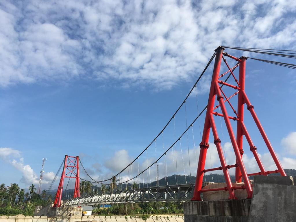 SUSPENSION BRIDGE jembatan gantung