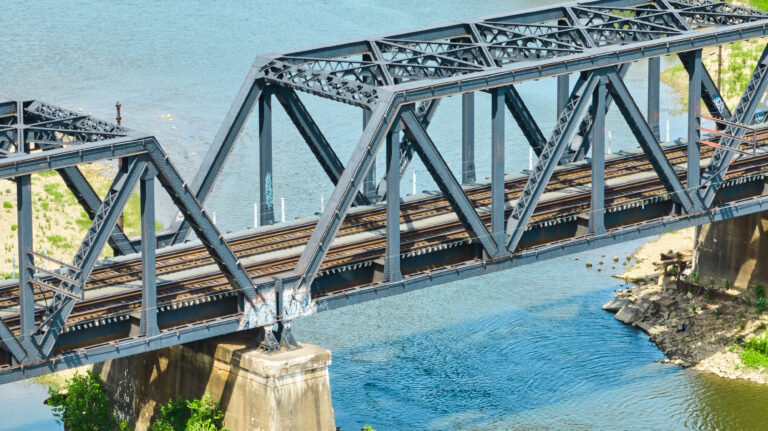 TRUSS BRIDGE jembatan rangka baja